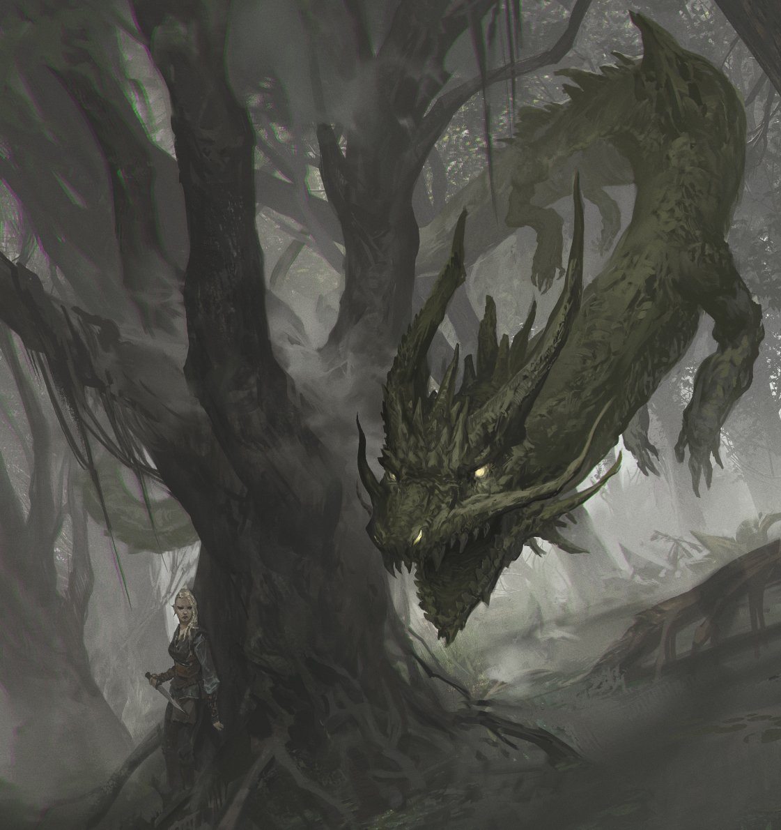 mythical swamp dragons