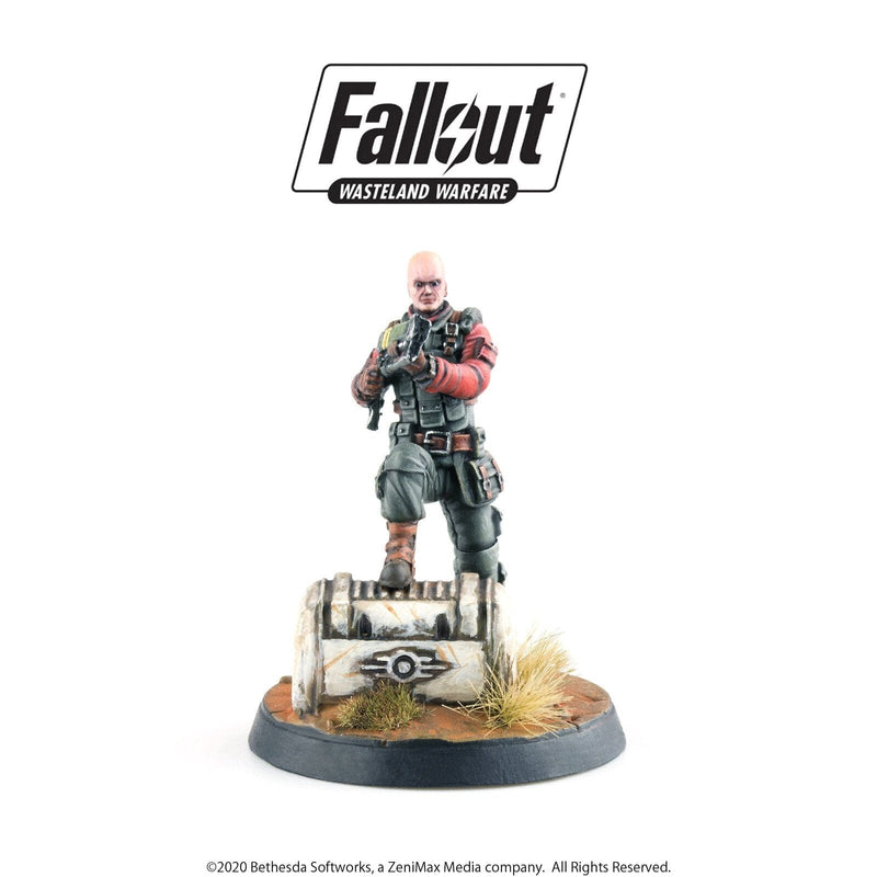Fallout Brotherhood of Steel: Knight-Captain Cade and Paladin Danse Fallout: Wasteland Warfare Modiphius Entertainment 