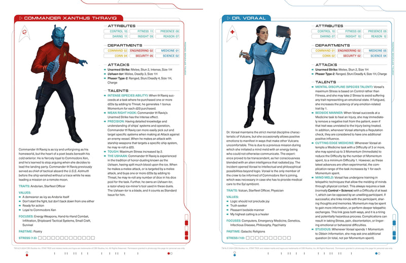 Star Trek Adventures The Roleplaying Game Second Edition Quickstart Guide PDF Star Trek Adventures Modiphius Entertainment 