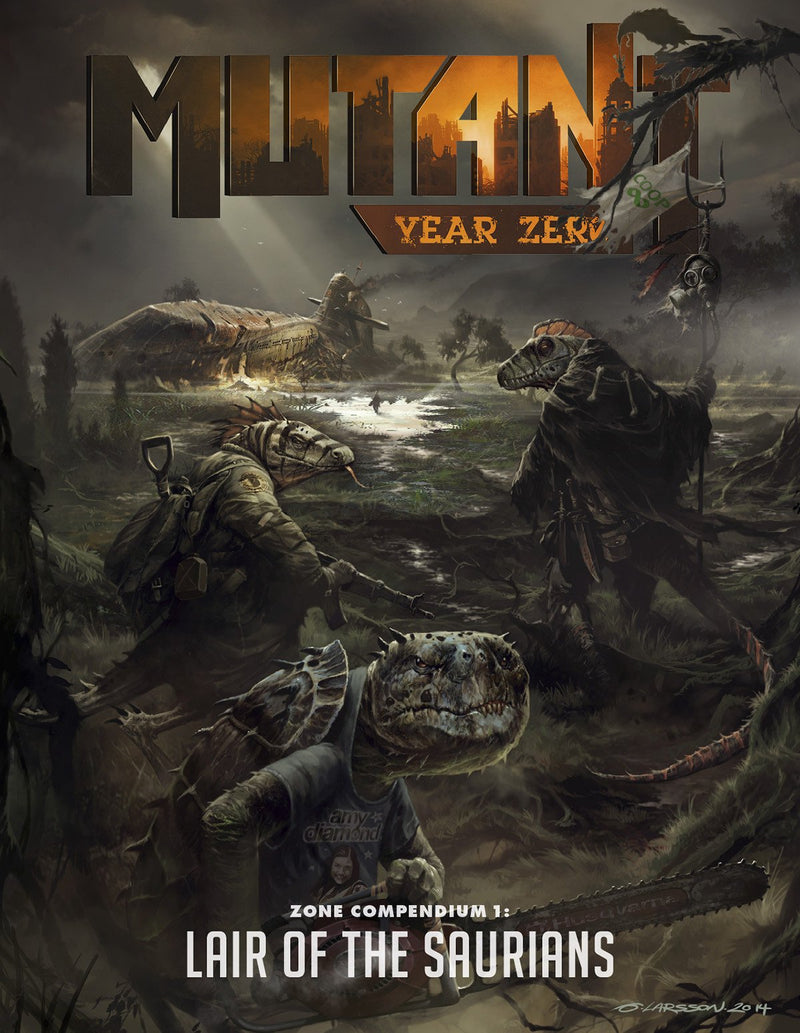 Mutant: Year Zero Zone Compendium 1 - Lair of the Saurians - Modiphius Entertainment