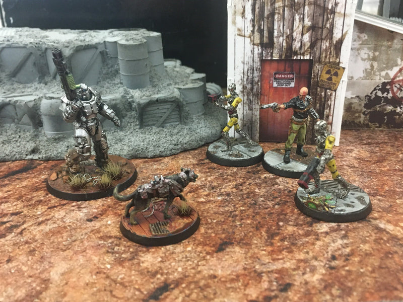 How to paint Fallout:Wasteland Warfare Institute Synths and Konrad Kellogg