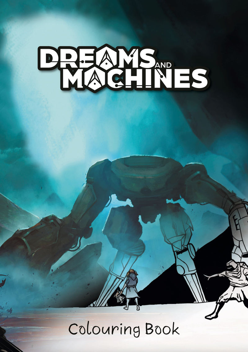 Dreams And Machines: Coloring Book (PDF) Dreams and Machines Modiphius Entertainment 