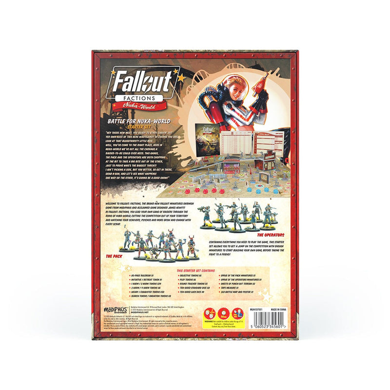 Fallout: Factions - 'Battle For Nuka-World' Starter Set Fallout: Factions Modiphius Entertainment 