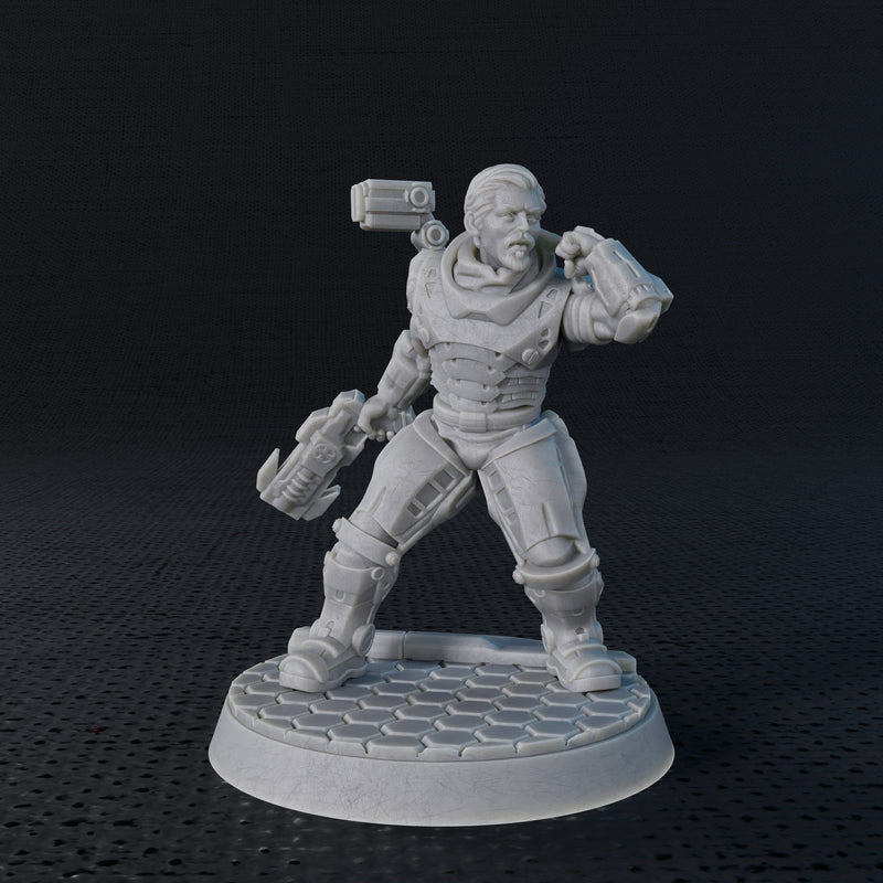 Five Parsecs From Home: Titan Forge Unity Agent - STL Five Parsecs From Home Titan Forge 