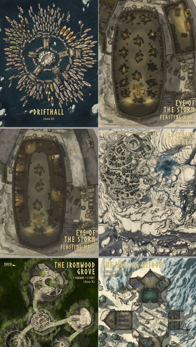 Raiders of the Serpent Sea: GM Screen & Maps (5E) (PDF) Raiders of the Serpent Sea Arcanum Worlds 