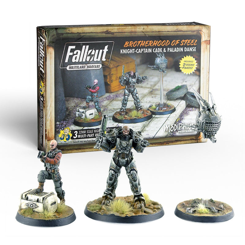 Fallout Brotherhood of Steel: Knight-Captain Cade and Paladin Danse