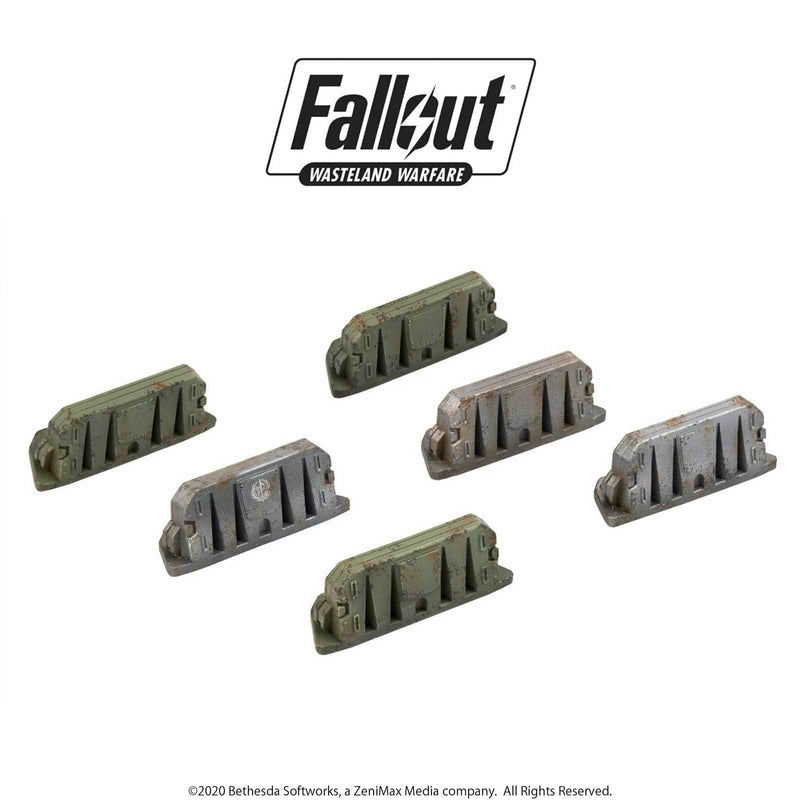 Military Barricades | Fallout: Wasteland Warfare Miniatures