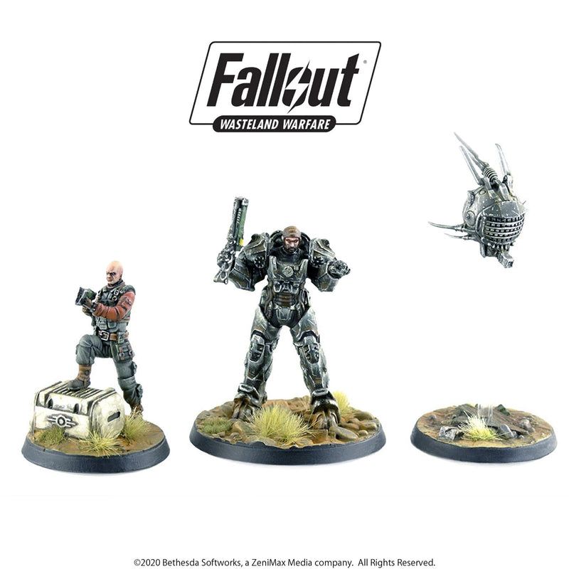 Fallout Brotherhood of Steel: Knight-Captain Cade and Paladin Danse