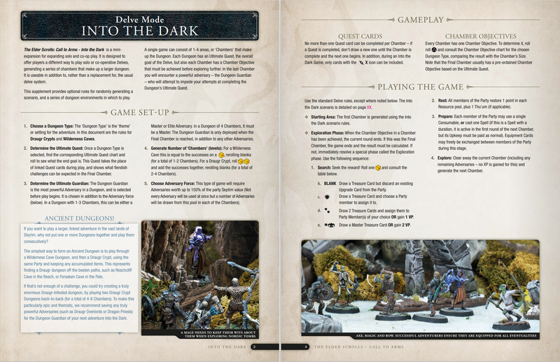 The Elder Scrolls: Call to Arms - Into the Dark PDF