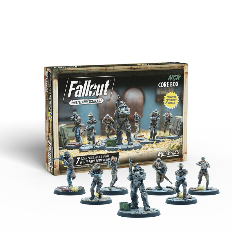 Fallout: Wasteland Warfare - New Vegas NCR Forces Bundle