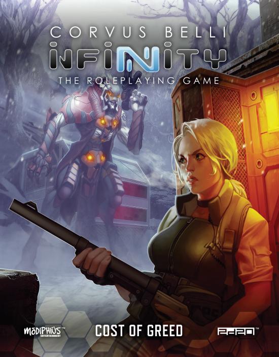 Infinity: Cost of Greed - Modiphius Entertainment