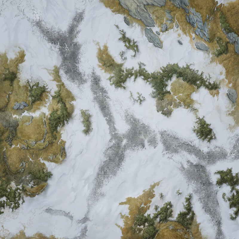 The Elder Scrolls - Double Sided Battlemat Dungeon/Wilderness