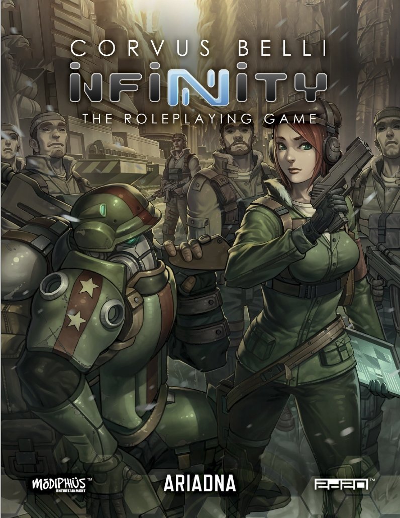 Infinity: Ariadna Supplement - Modiphius Entertainment
