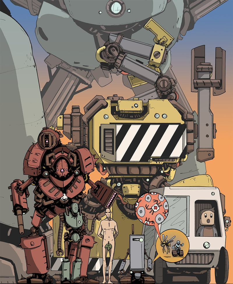 Mutant: Mechatron – Robot Bundle - Modiphius Entertainment