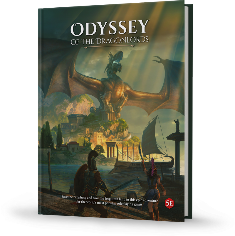 Odyssey of the Dragonlords: Hardcover adventure book - Modiphius Entertainment