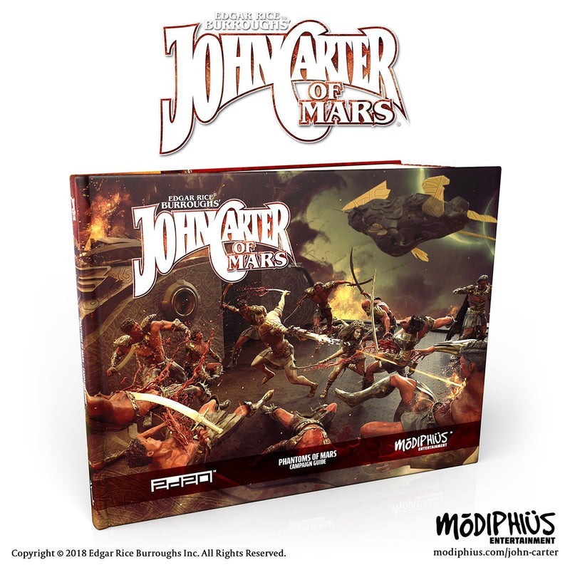 John Carter of Mars: Phantoms of Mars Campaign Book - Modiphius Entertainment