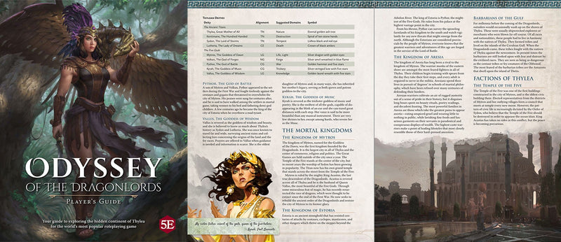 Odyssey of the Dragonlords: Player's Guide - PDF (FREE) - Modiphius Entertainment