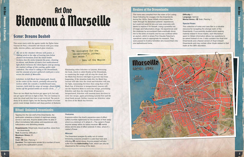 Achtung! Cthulhu 2d20: Operation Marseille - PDF Achtung! Cthulhu 2d20 Modiphius Entertainment 