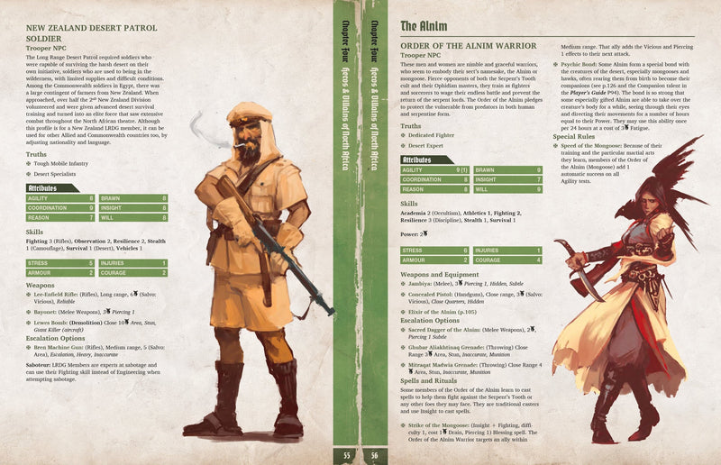 Achtung! Cthulhu 2d20: Serpent and the Sands (PDF) Achtung! Cthulhu 2d20 Modiphius Entertainment 