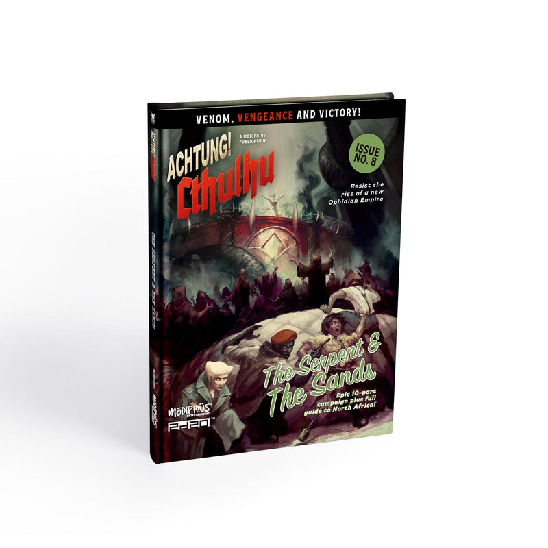 Achtung! Cthulhu 2d20: The Serpent and the Sands Achtung! Cthulhu 2d20 Modiphius Entertainment 