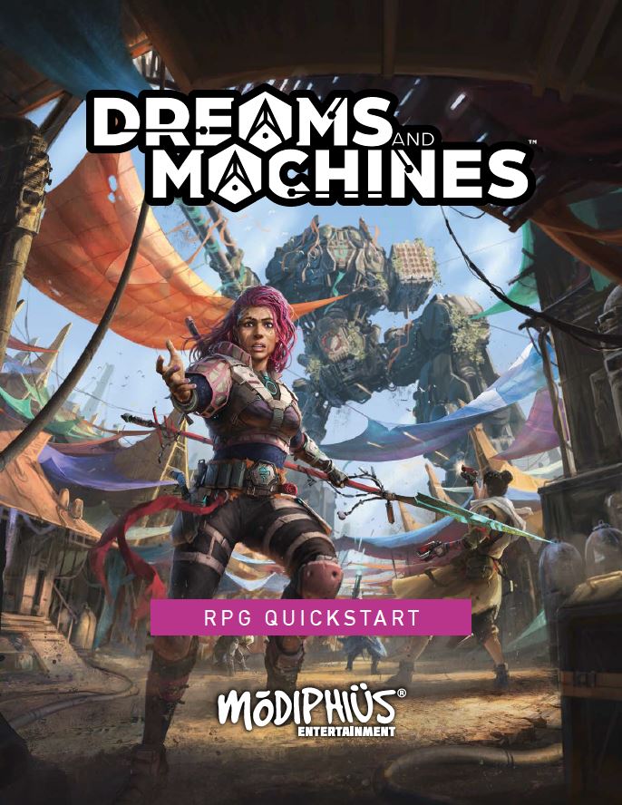 Dreams And Machines: Quickstart Guide (PDF) Dreams and Machines Modiphius Entertainment 