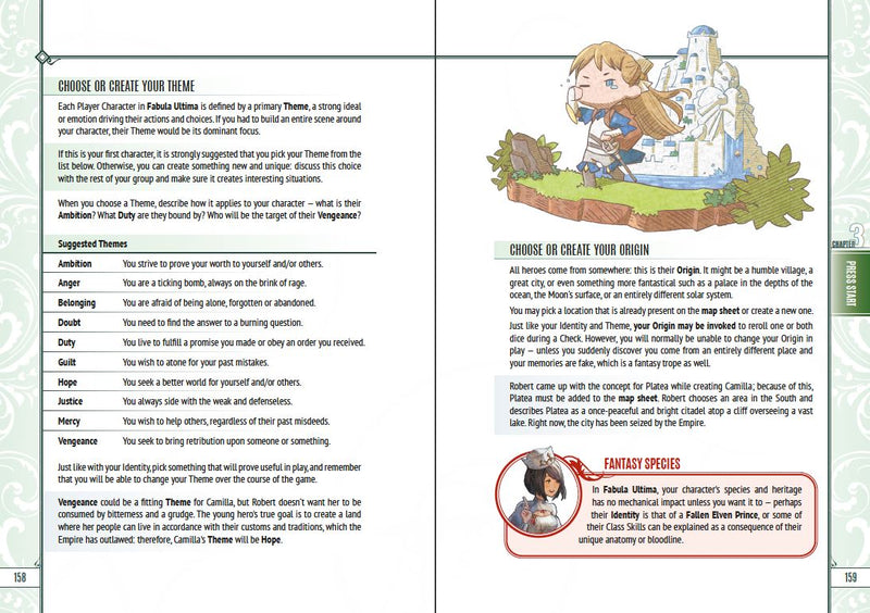 Fabula Ultima Core Rulebook (PDF) Fabula Ultima NEED GAMES 