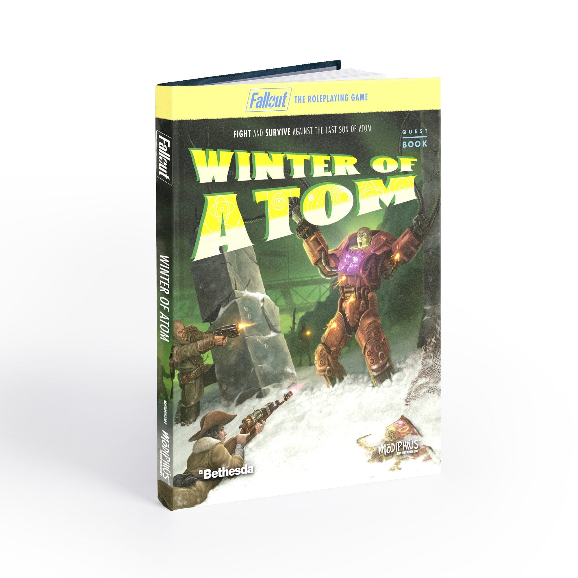 Fallout: The Roleplaying Game Winter of Atom Book Fallout RPG Modiphius Entertainment 