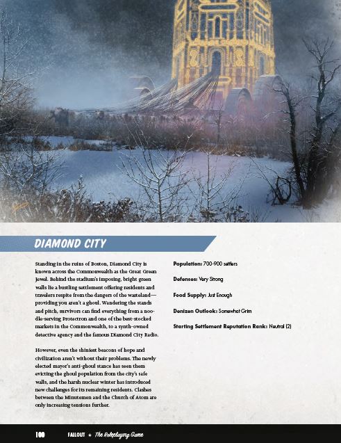 Fallout: The Roleplaying Game: Winter of Atom PDF Fallout RPG Modiphius Entertainment 