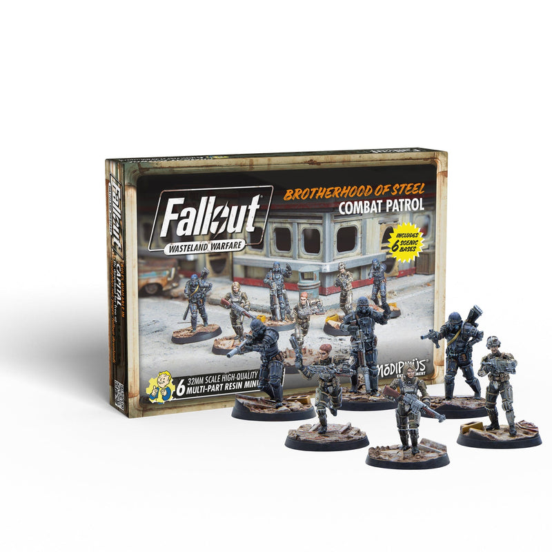 Fallout: Wasteland Warfare - Brotherhood of Steel: Combat Patrol Fallout: Wasteland Warfare Modiphius Entertainment 