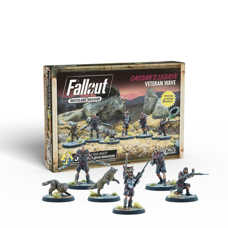Fallout: Wasteland Warfare - Caesar's Legion: Veteran Wave Fallout: Wasteland Warfare Modiphius Entertainment 