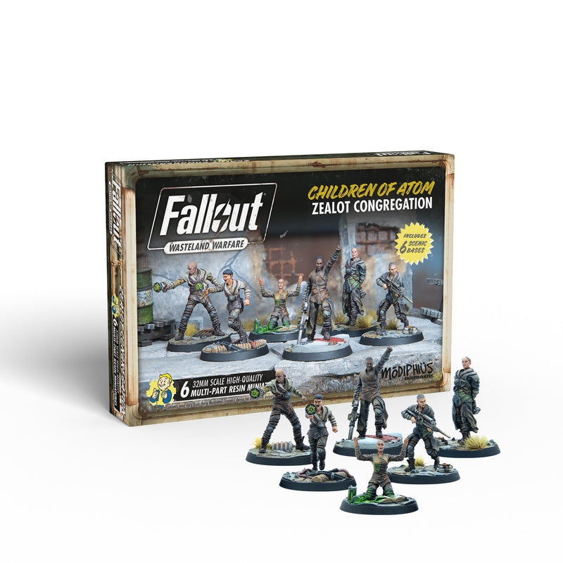 Fallout: Wasteland Warfare - Children of Atom : Zealot Congregation Fallout: Wasteland Warfare Modiphius Entertainment 