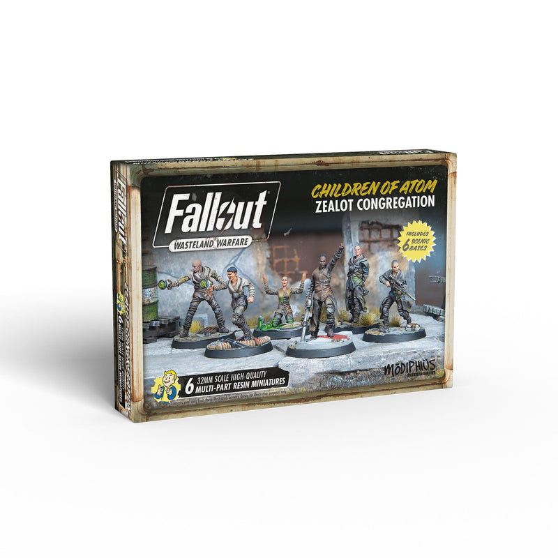 Fallout: Wasteland Warfare - Children of Atom : Zealot Congregation Fallout: Wasteland Warfare Modiphius Entertainment 