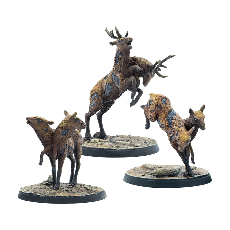 Fallout: Wasteland Warfare - Creatures: Radstag Herd Fallout: Wasteland Warfare Modiphius Entertainment 