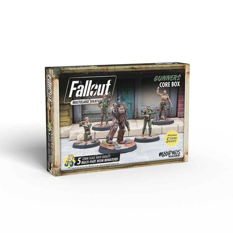 Fallout: Wasteland Warfare - Gunners: Core Box Fallout: Wasteland Warfare Modiphius Entertainment 