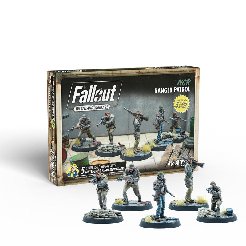 Fallout: Wasteland Warfare - NCR: Ranger Patrol Fallout: Wasteland Warfare Modiphius Entertainment 