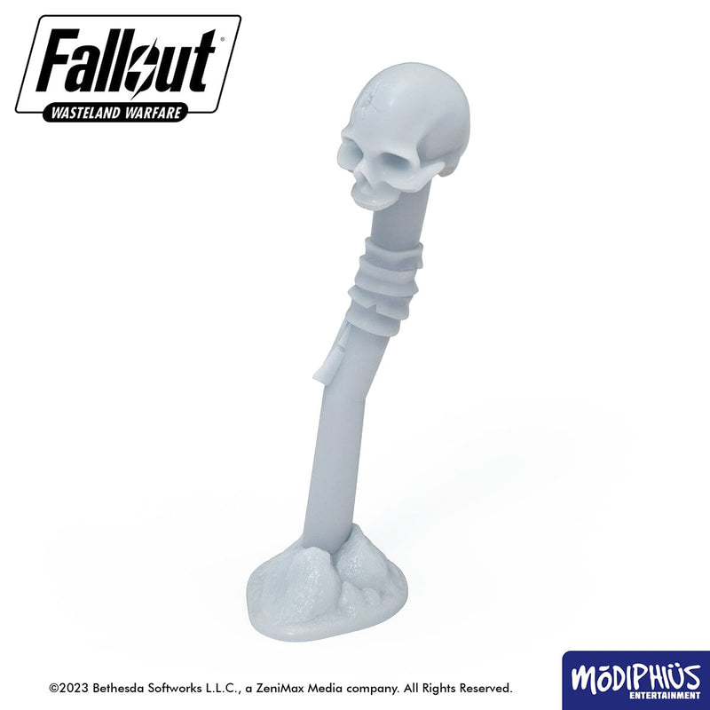 Fallout: Wasteland Warfare - Print at Home - Basing Greebles: Skulls & Bones Fallout: Wasteland Warfare Modiphius Entertainment 