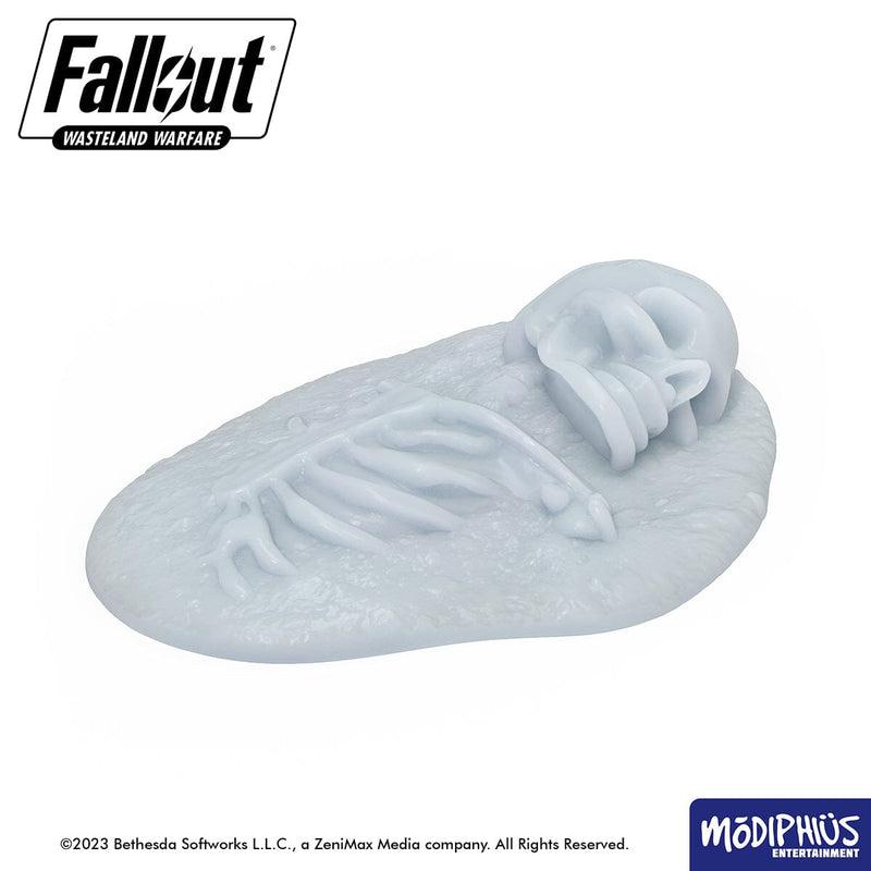 Fallout: Wasteland Warfare - Print at Home - Basing Greebles: Skulls & Bones Fallout: Wasteland Warfare Modiphius Entertainment 