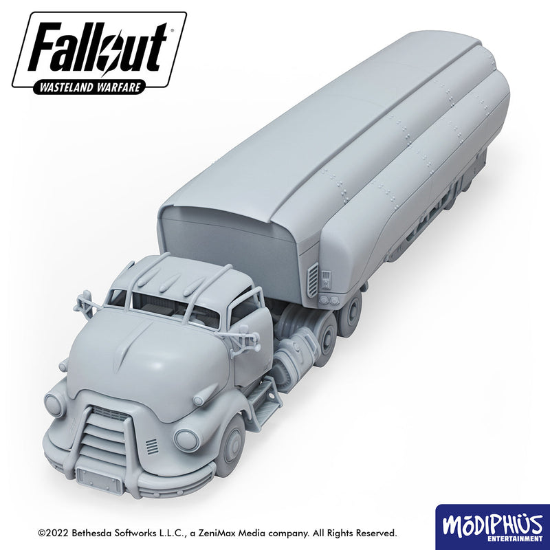 Fallout: Wasteland Warfare - Print at Home - Flatbed Truck Fallout: Wasteland Warfare Modiphius Entertainment 