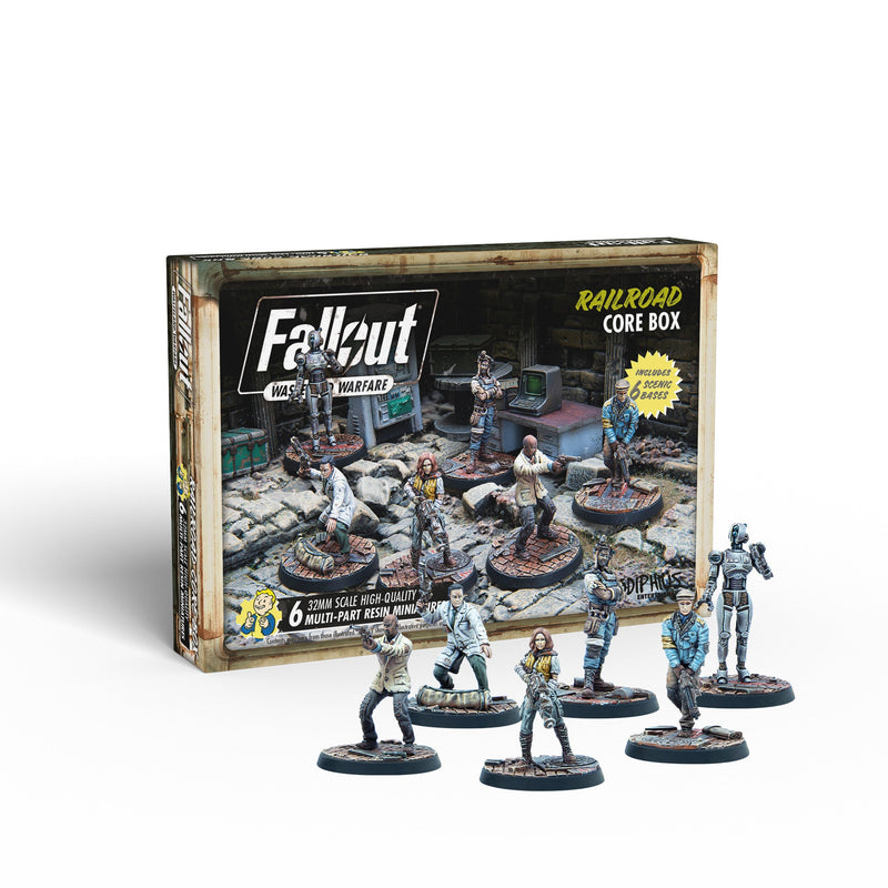 Fallout: Wasteland Warfare - Railroad: Core Box Fallout: Wasteland Warfare Modiphius Entertainment 
