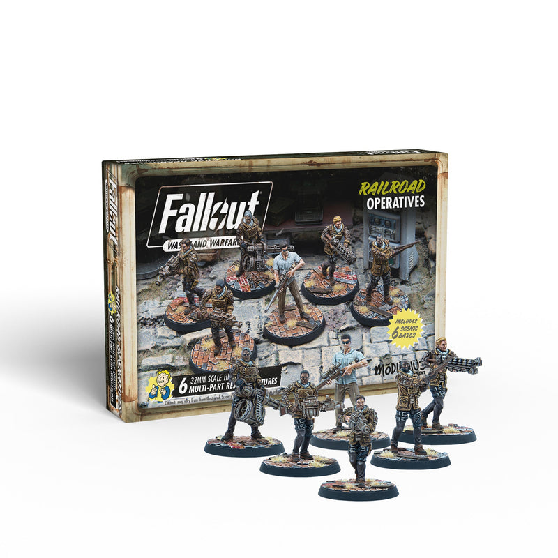 Fallout: Wasteland Warfare - Railroad: Operatives Fallout: Wasteland Warfare Modiphius Entertainment 