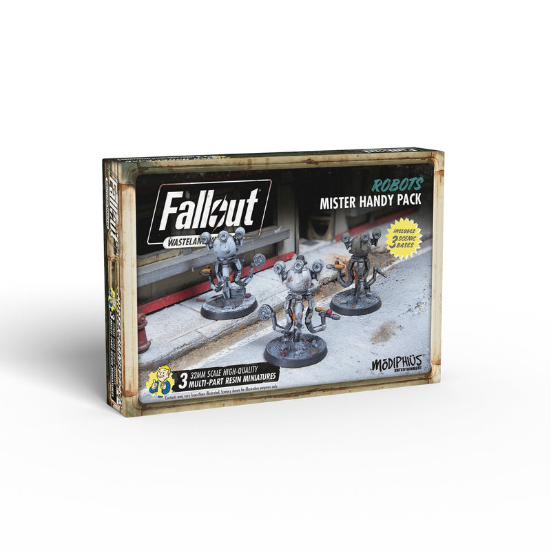 Fallout: Wasteland Warfare - Robots: Mister Handy Pack Fallout: Wasteland Warfare Modiphius Entertainment 