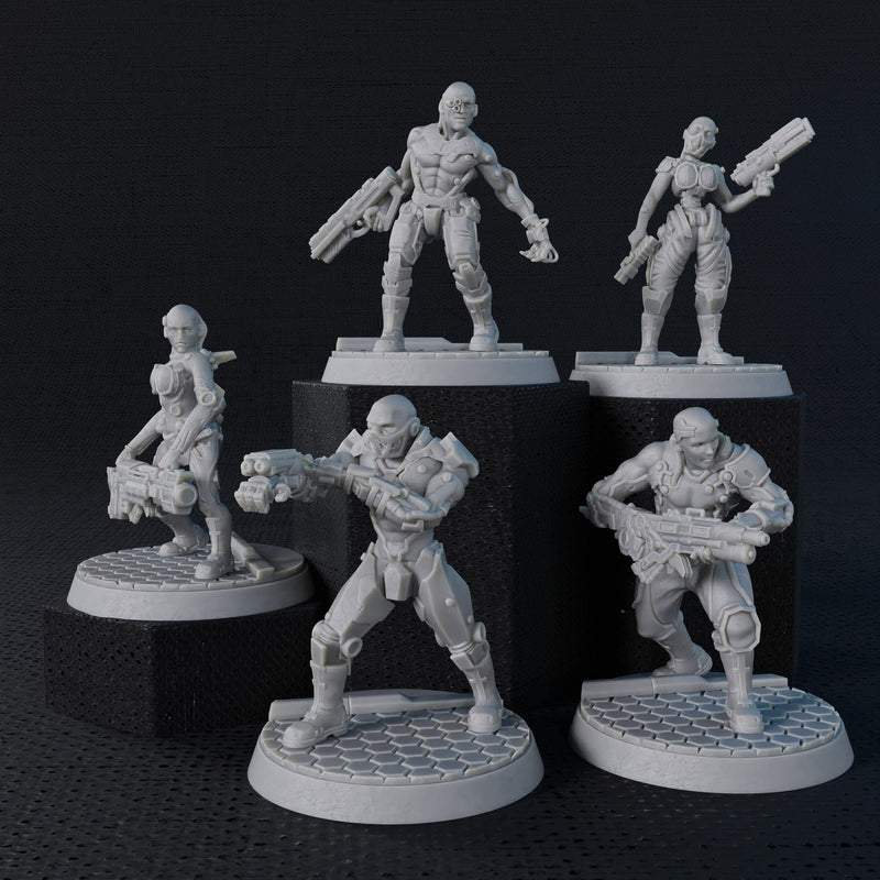 Five Parsecs From Home: Titan Forge Converted Bundle - STL Five Parsecs From Home Modiphius Entertainment 