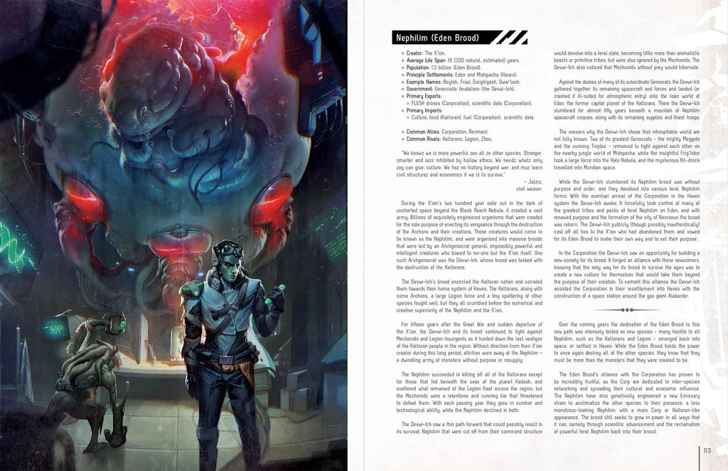 Modiphius: Fragged Empire 2nd Edition: Guida alle impostazioni - Libro Modiphius: Fragged Empire 2nd Edition: Guida alle impostazioni - Libro