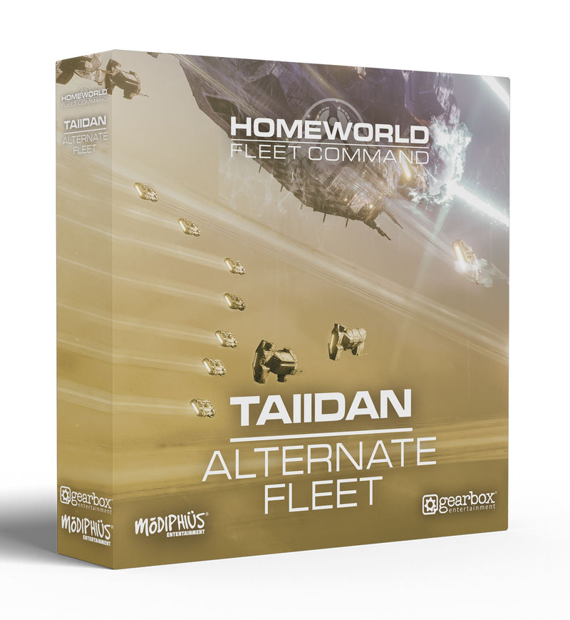 Homeworld Fleet Command: Alternate Taiidan Fleet Box (Yellow) Homeworld Fleet Command Modiphius Entertainment 