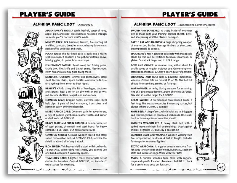 Index Card RPG Master Edition - PDF Runehammer Modiphius Entertainment 