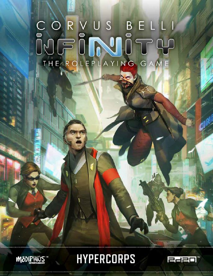 Infinity: Hypercorps (Print) Infinity Modiphius Entertainment 