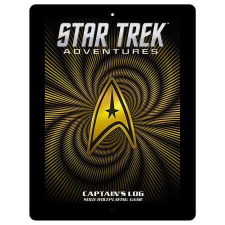 STA Captain's Log Solo Roleplaying Game PDF Star Trek Adventures Modiphius Entertainment TOS 