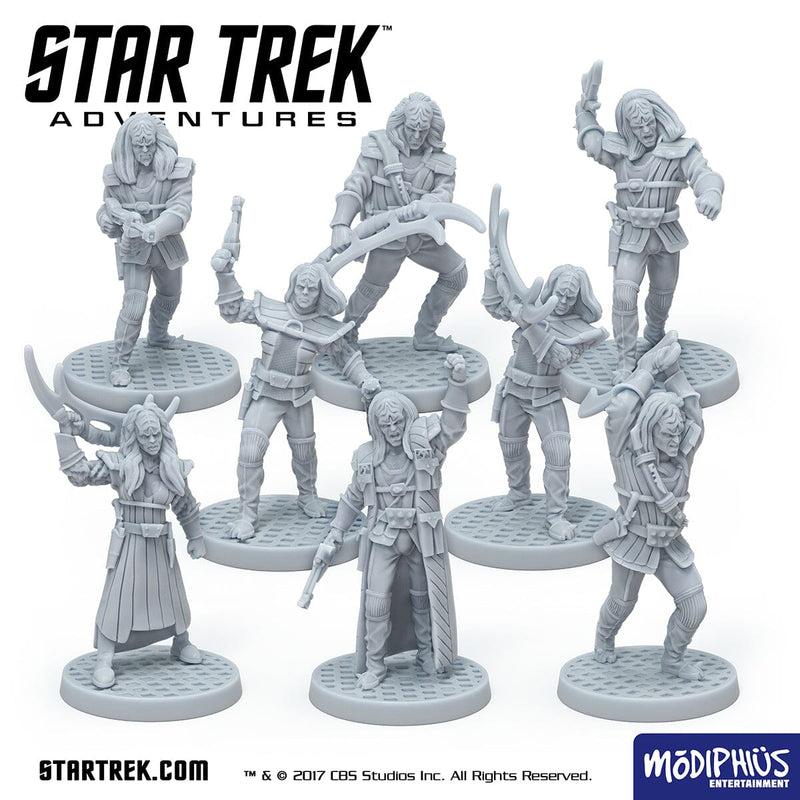 Star Trek Adventures - Print At Home - TNG Klingon Warband Set Star Trek Adventures Modiphius Entertainment 