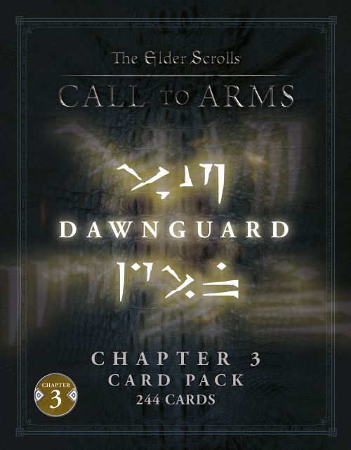 The Elder Scrolls: Call to Arms - Chapter 3 Card Pack - Dawnguard The Elder Scrolls: Call to Arms Modiphius Entertainment 