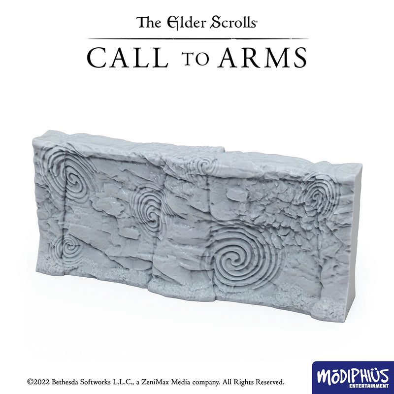 The Elder Scrolls: Call to Arms - Print at Home Nord Tomb Walls The Elder Scrolls: Call to Arms Modiphius Entertainment 